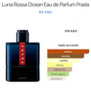 PRADA Luna Rossa Ocean EDP Spray 3.4 Oz / 100ml for Men
