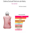 PARFUMS DE MARLY DELINA EXCLUSIF 2.5 oz / 75ml EAU DE PARFUM FOR WOMEN (Pre Order)